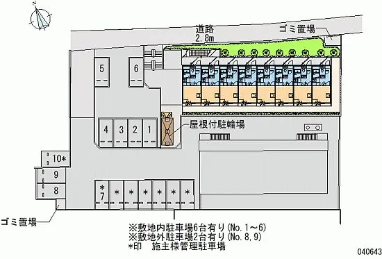 伊勢原市下糟屋 月極駐車場